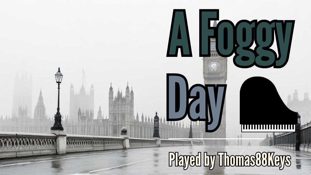 A Foggy Day - Cocktail Lounge Jazz Piano Solo | Thomas88Keys