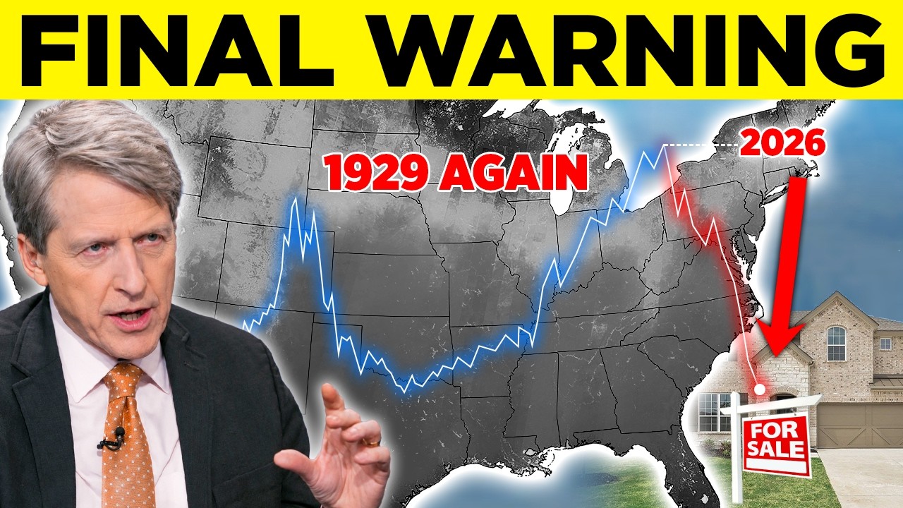 Robert Shiller's FINAL warning just got confirmed by Case-Shiller. (