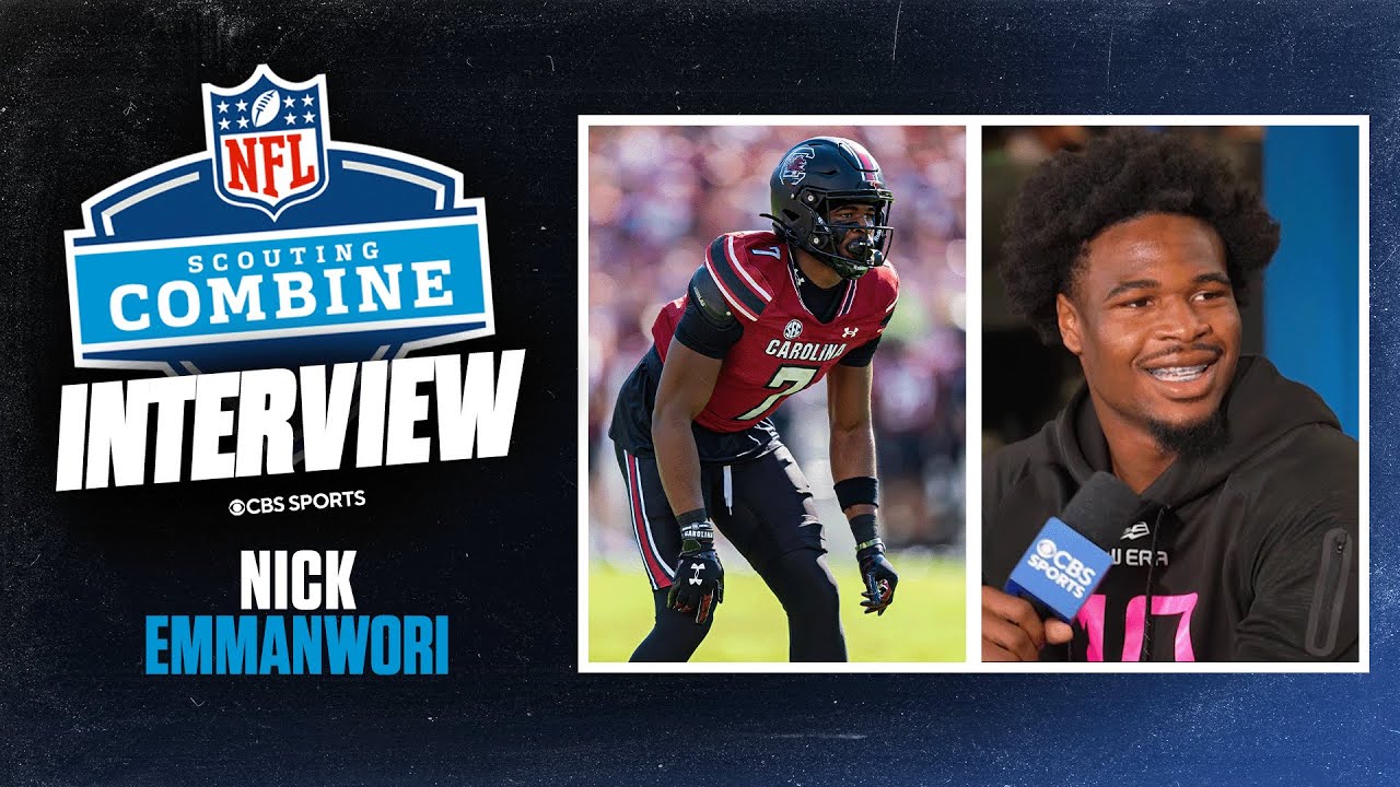 South Carolina DB Nick Emmanwori predicts his 40-yard dash, shares his Nigerian background story