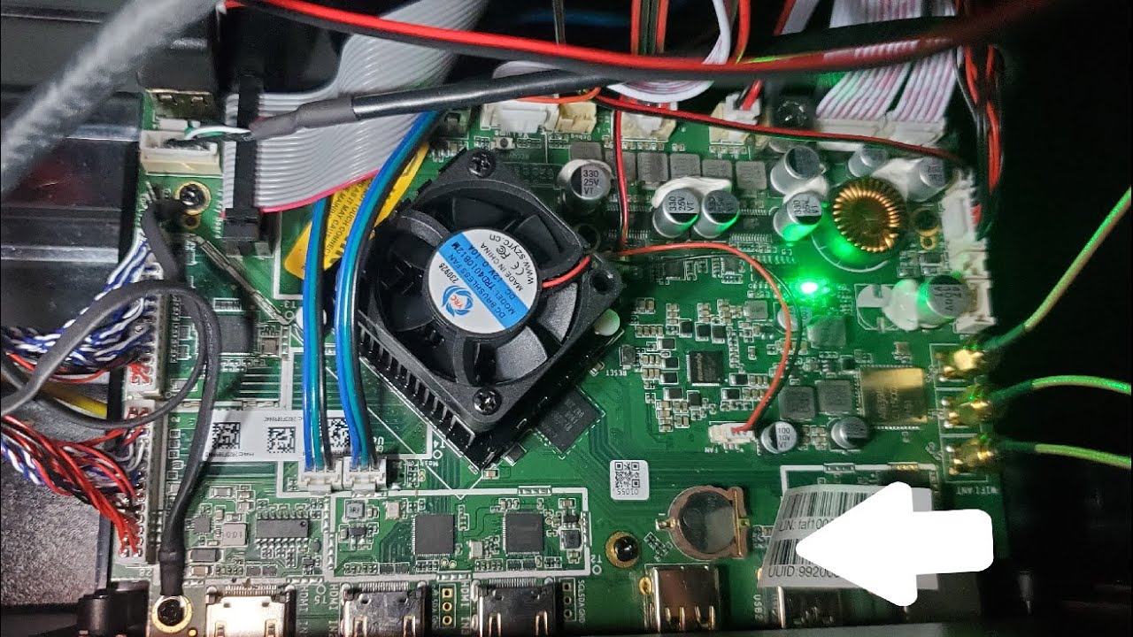 How to replace or reseat connections on Legends 4K Pinball MOTHERBOARD