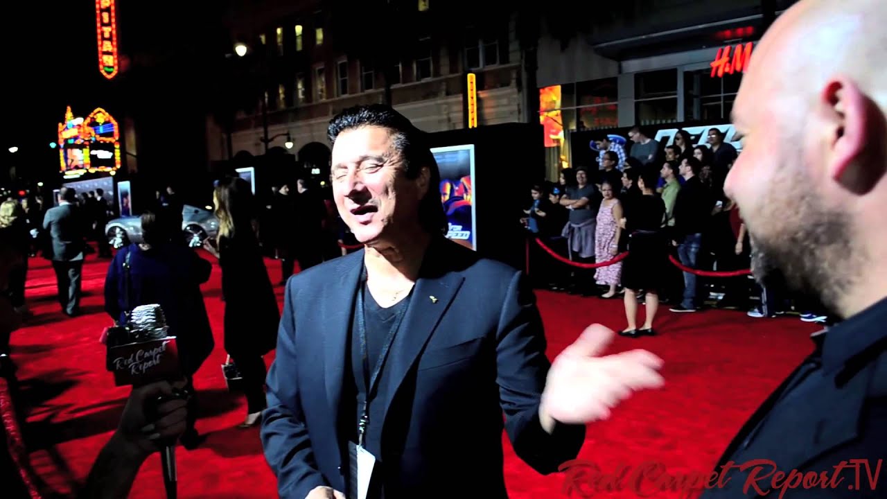 Steve Perry of #Journey at the Premiere of Need for Speed #NFSMovie
