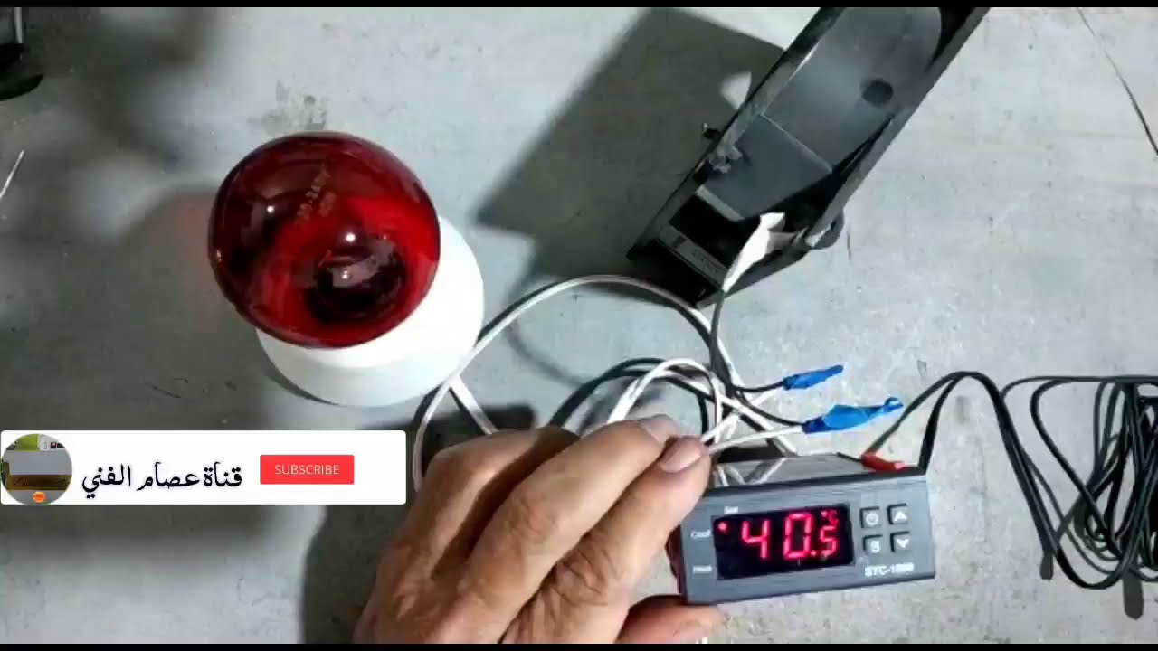 كيفية ربط مروحة الاحتباس الحراري للمتحكم stc 1000