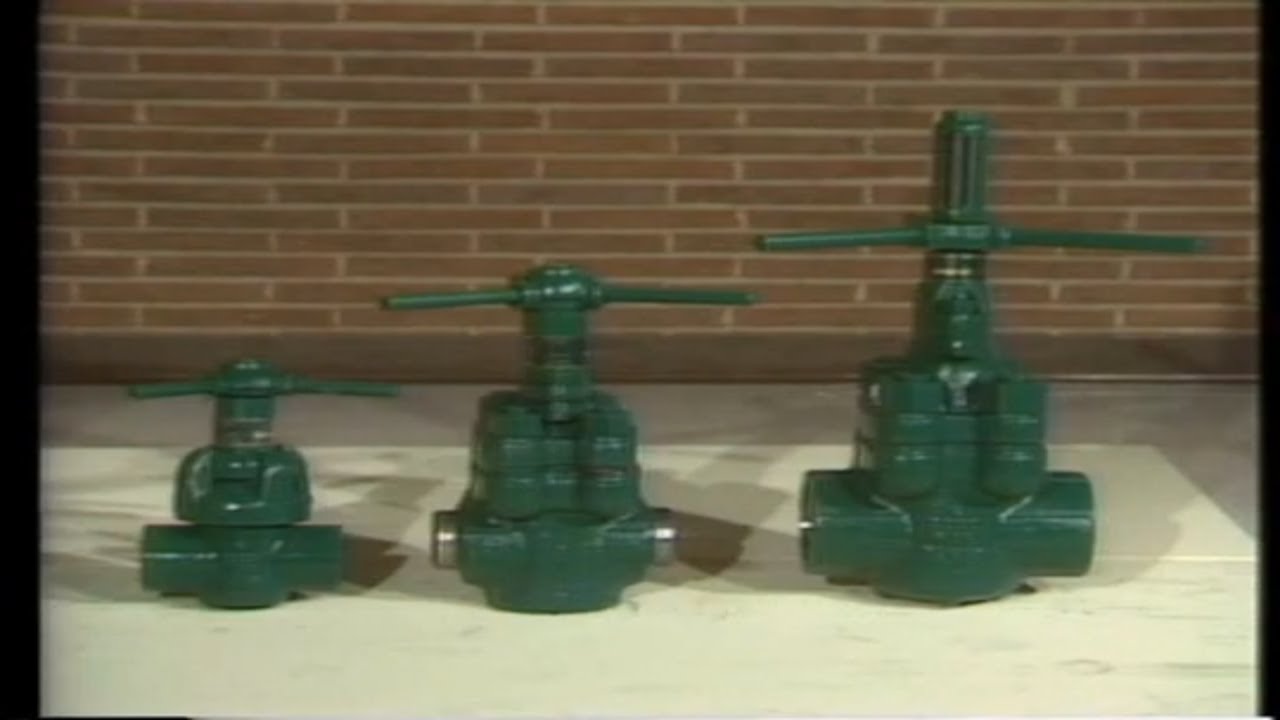 Gate valves Care and maintenance