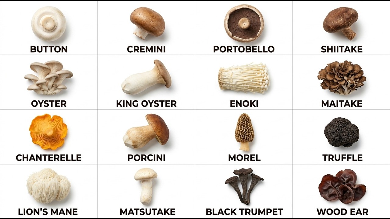 Every Mushroom Explained in 10 Minutes