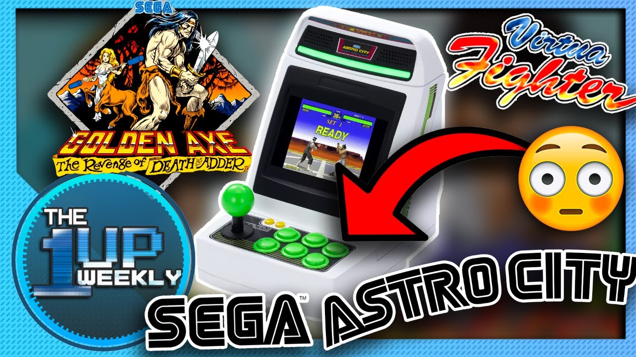 Sega Astro City Mini Arcade Cabinet!