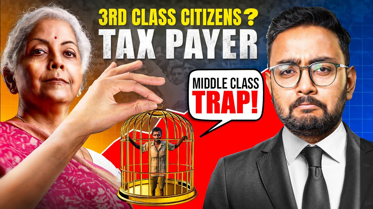 Why Tax is a trap for Middle Class? Tax Problem of India