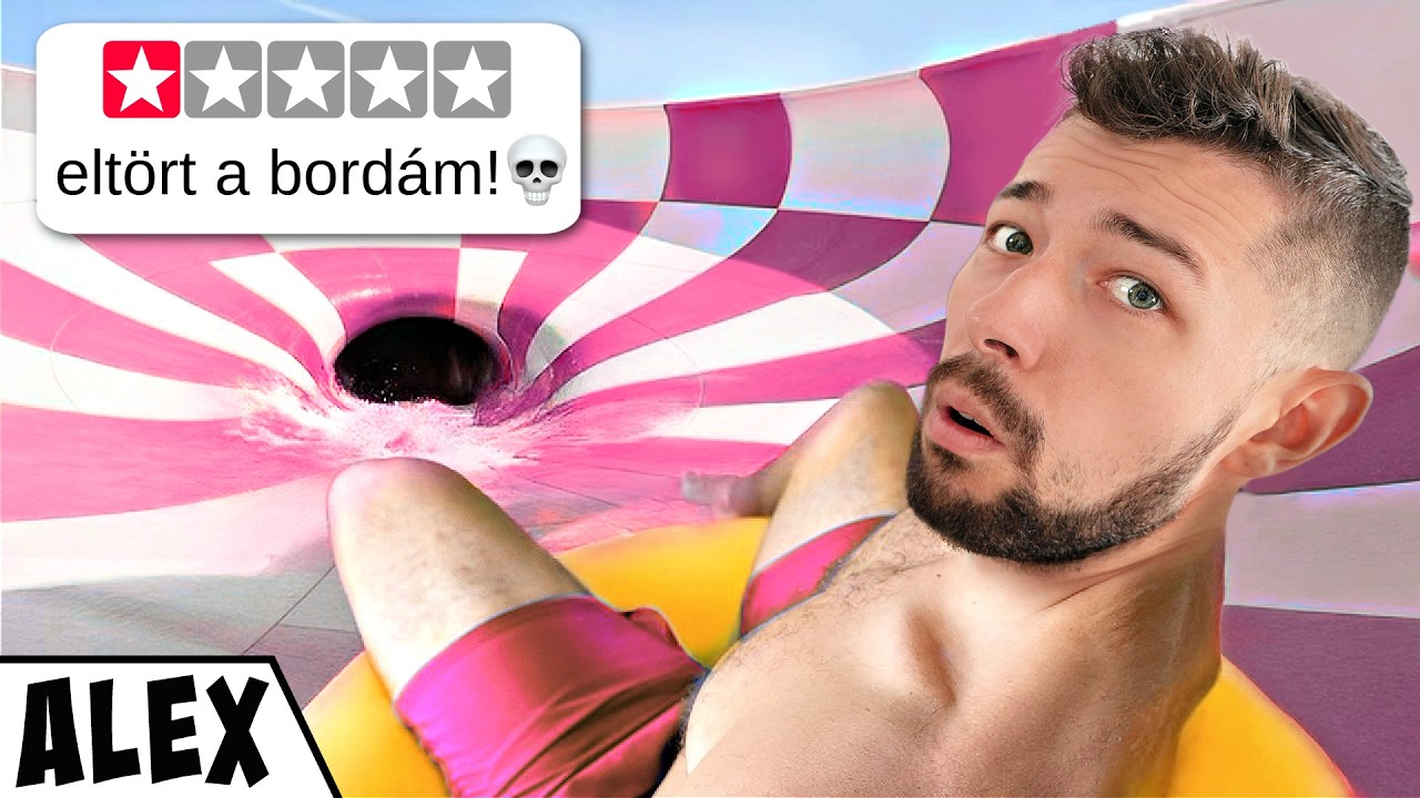 Leteszteltem 1 Csillagos Víziparkot!