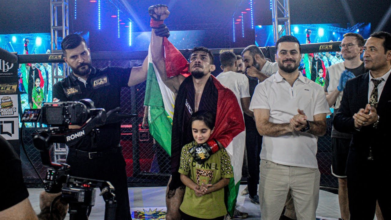 Harda Karim vs Amin Ghorbani full MMA fight cageside view