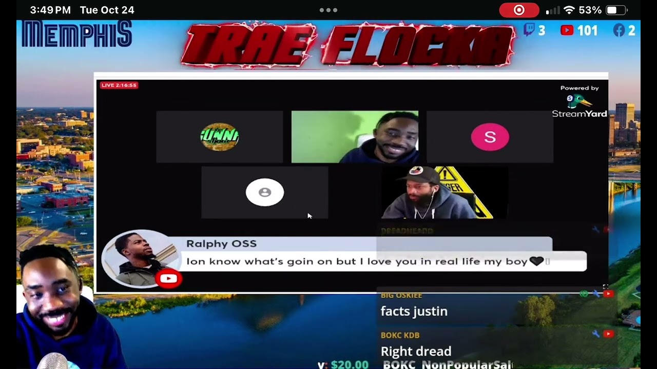 Streamyard heated moments| Trae vs Taga pt 3