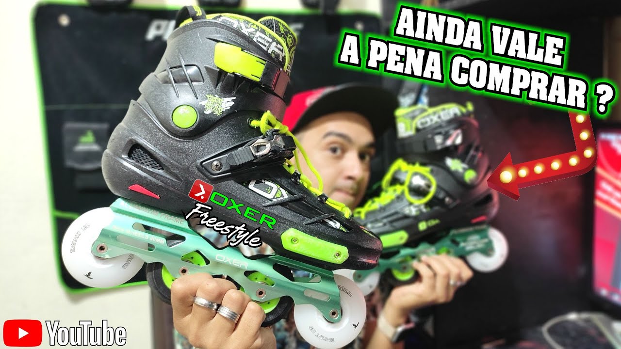 COMPRAR O PATINS OXER FREESTYLE EM 2022 VALE A PENA?🤷‍♂️ DESCUBRA NESSE VÍDEO😵⛸️😵