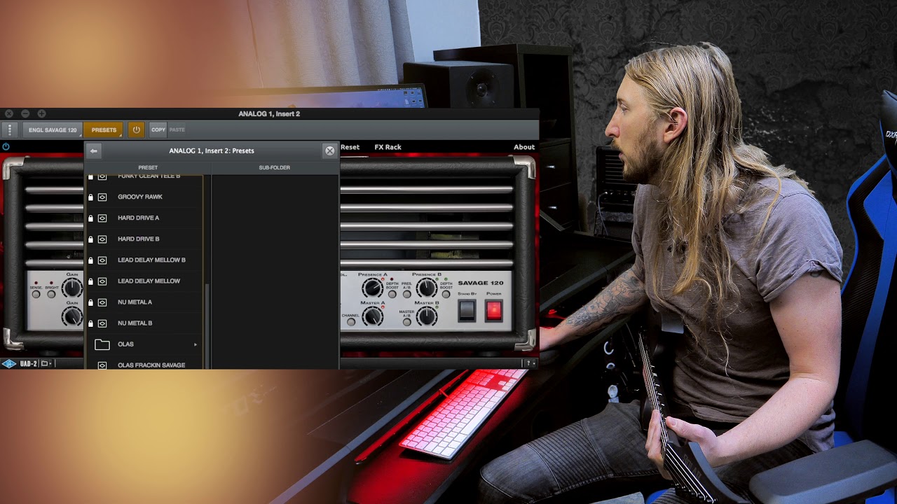 ENGL SAVAGE PLUGIN - Tracking DI Guitars - (Download presets)