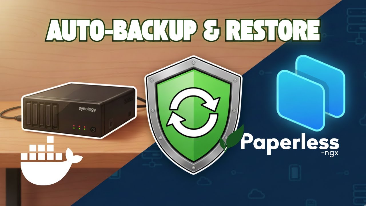 Paperless-ngx Installation Backup & Rettung auf Synology NAS