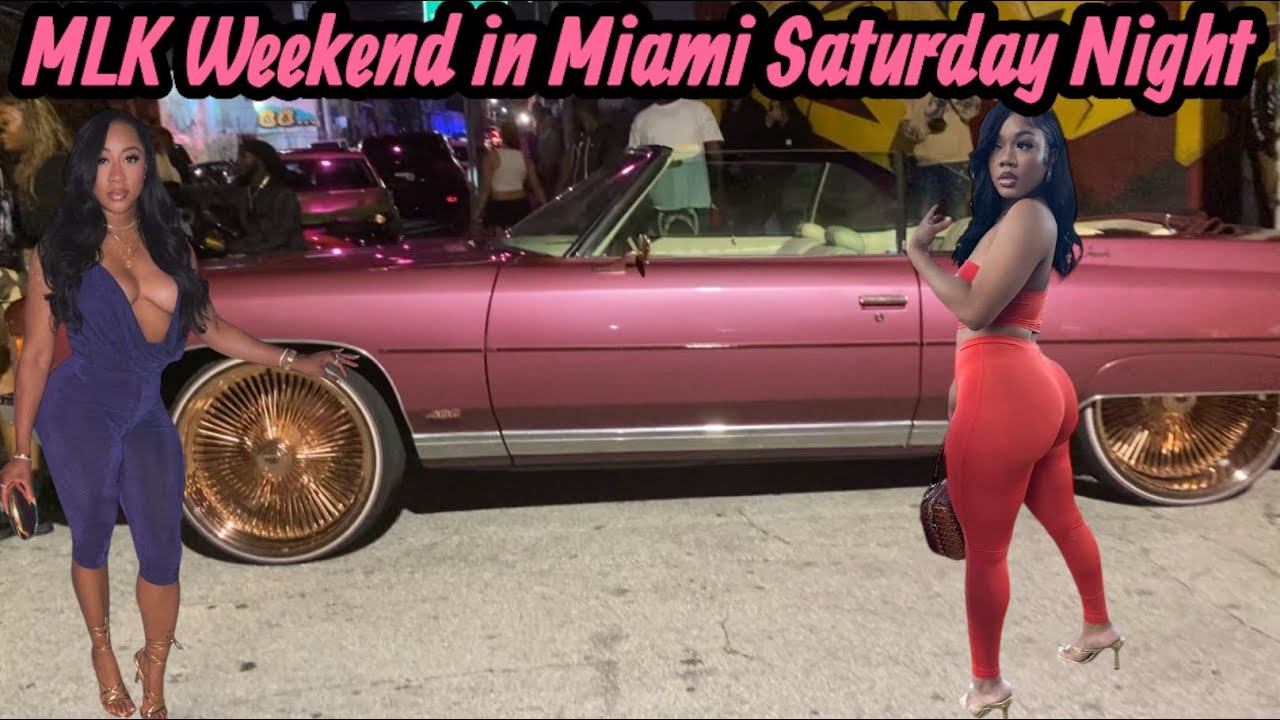 MLK Weekend In Miami Was Lit 🔥 For @BuiltByBagg & @bluemagic_7341 pregame event #donks #boxchevy
