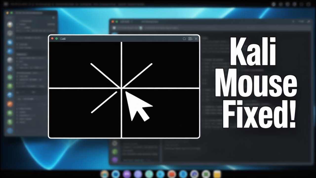 Курсор мыши исчез в Kali Linux? Постоянное решение VMware для 2026 года