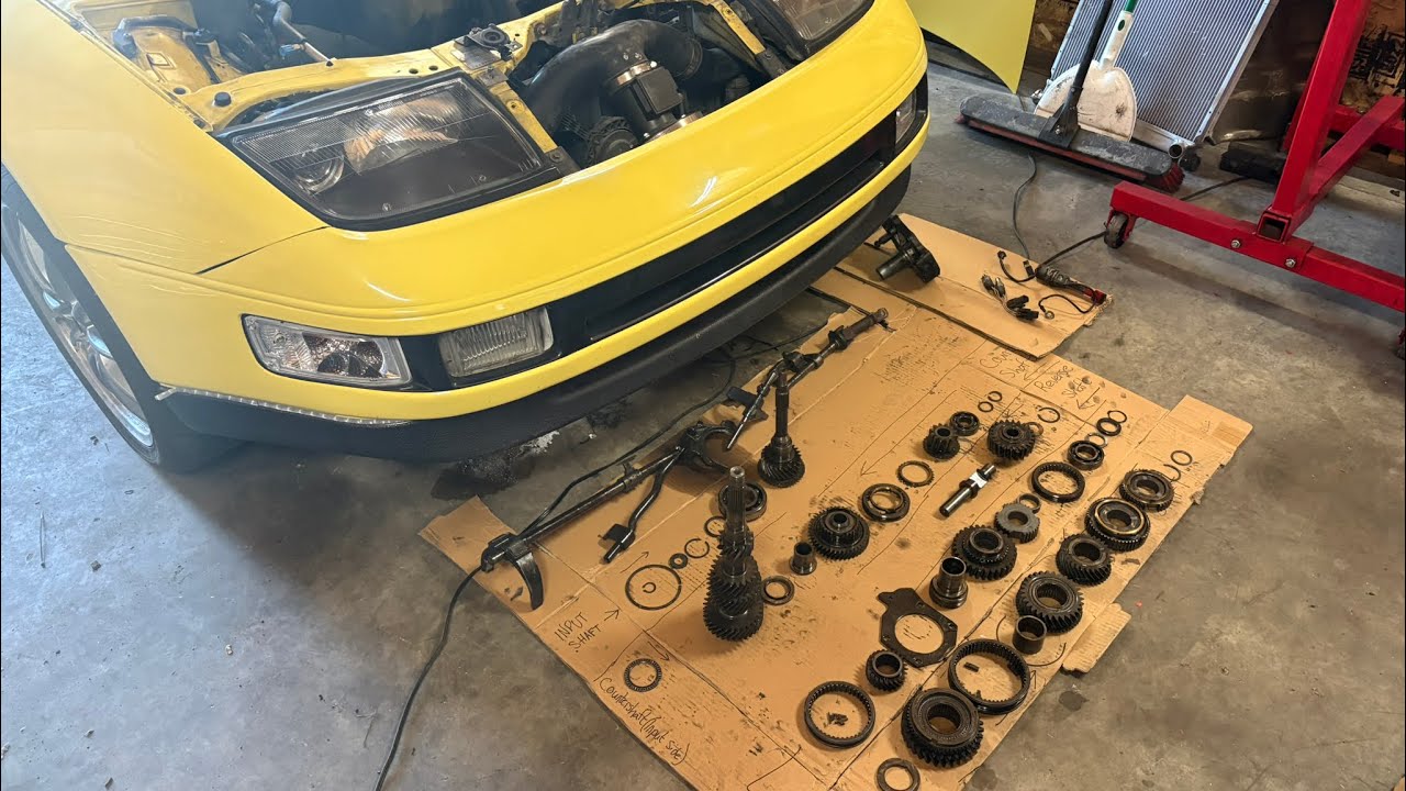 Nissan 300zx Manual Transmission Rebuild Part 1- Disassembly 