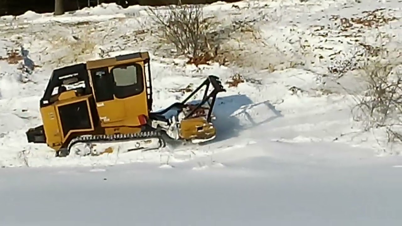 2026 excavator mowing video 3