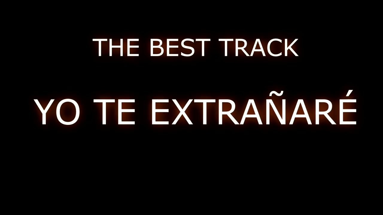 Yo te extrañaré Pista Karaoke con letra - Tercer Cielo | Instrumental COMPLETA | Sin Coros