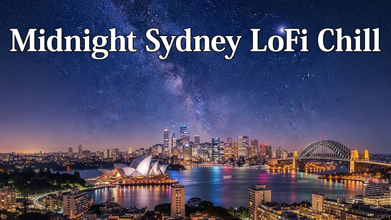 Sydney Nights — LoFi Reflections / シドニー夜景と静かな夜のローファイ時間 #sydneyharbour #chillvibes #relaxmusic