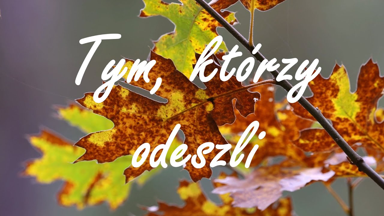 Tym, którzy odeszli