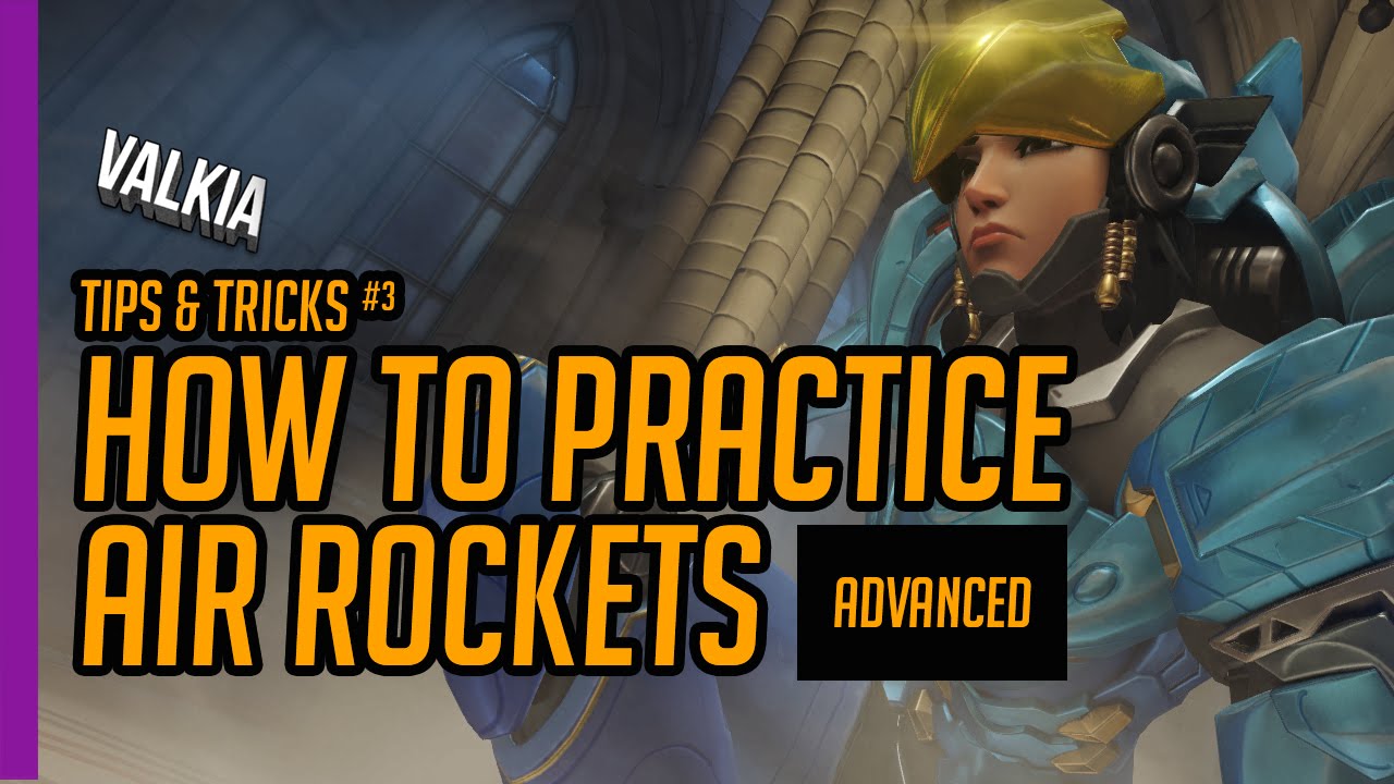 Quick Guide: How to practice Air rockets/shots with Pharah EP#3