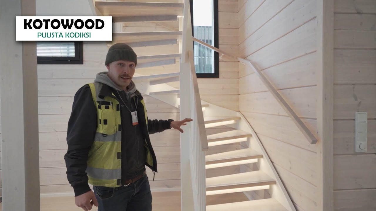 Svanströmintien loppukatsaus ennen luovutusta | Hirsikoteja laajasalossa  | Kotowood Oy
