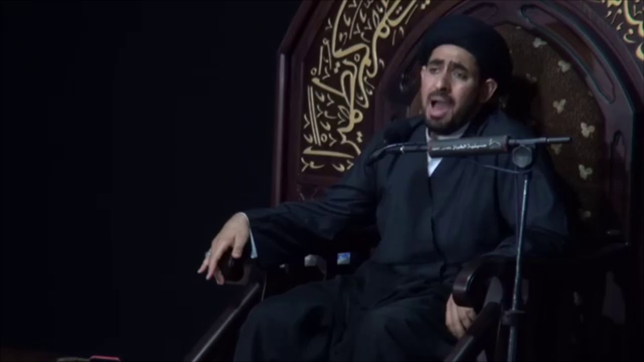 صاحت وين اللي يواسيني بدمعته | السيد حسن الخباز - نعي حسيني حزين