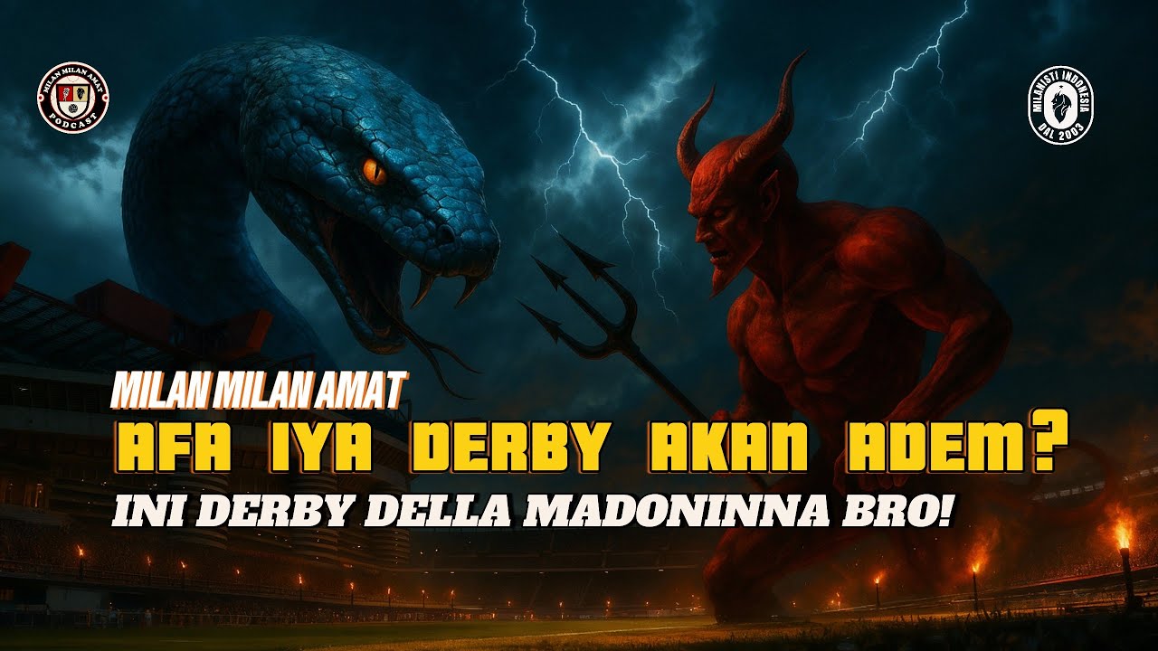 Afa iya derby bakal adem? Ini derby bro!! #milaninter #forzamilan #derbydelamadoninna