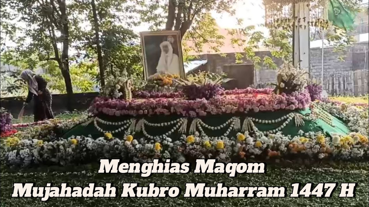 Menghias Maqom Mujahadah Kubro Muharram 1447 H oleh DPWW Pasuruan 