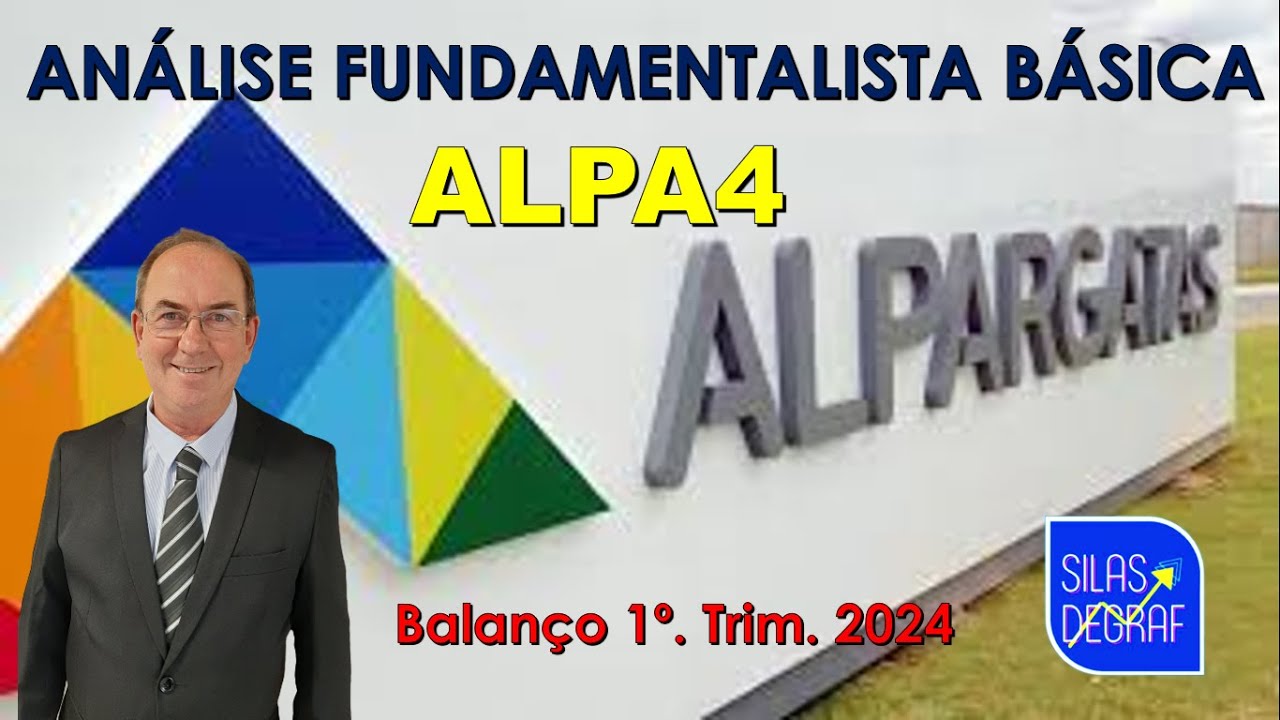 ALPA4 - ALPARGATAS S/A. ANÁLISE FUNDAMENTALISTA BÁSICA. PROF. SILAS DEGRAF