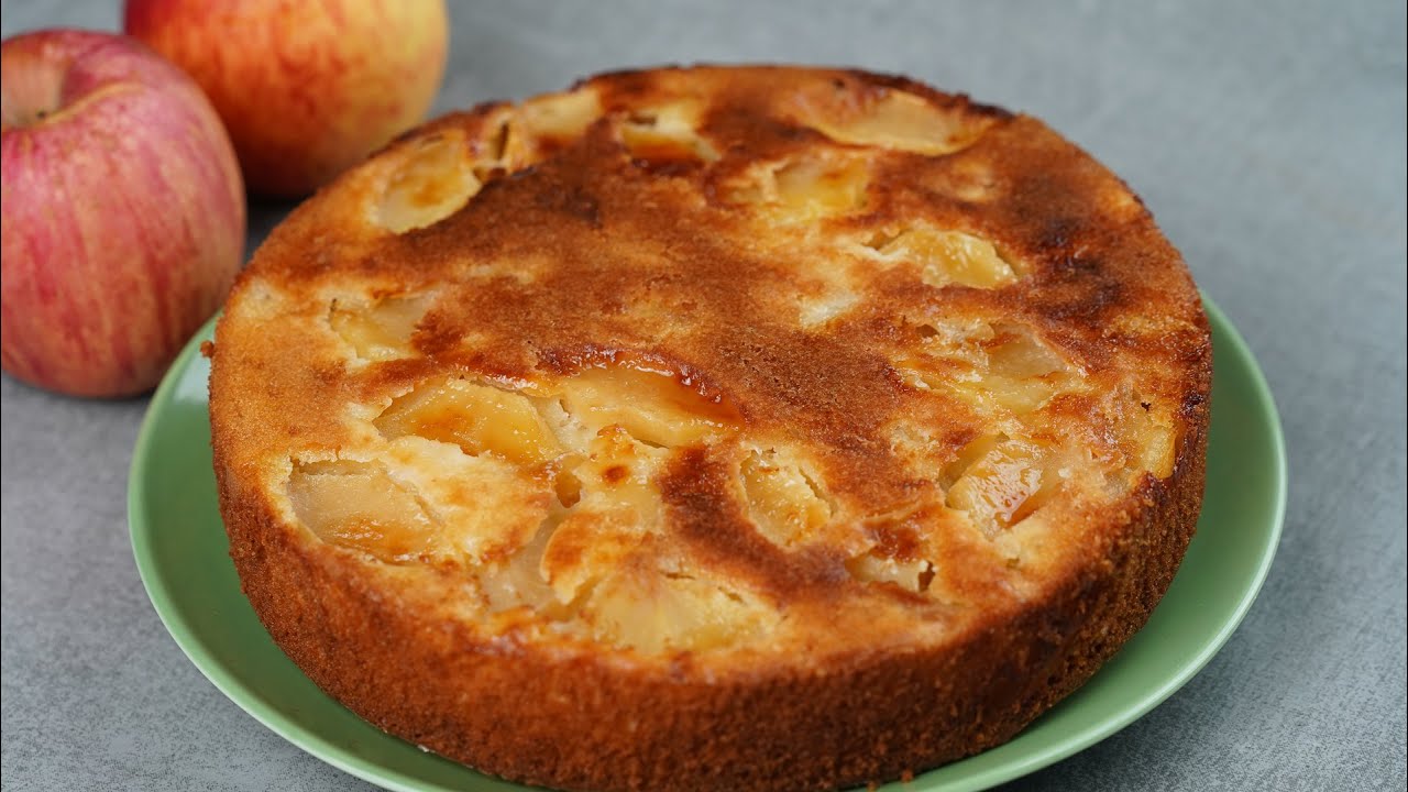 Apple Cake Recipe | Moist & Tender Apple Cake | Without Oven | Super Soft Fluffy Apple Cake | N'Oven
