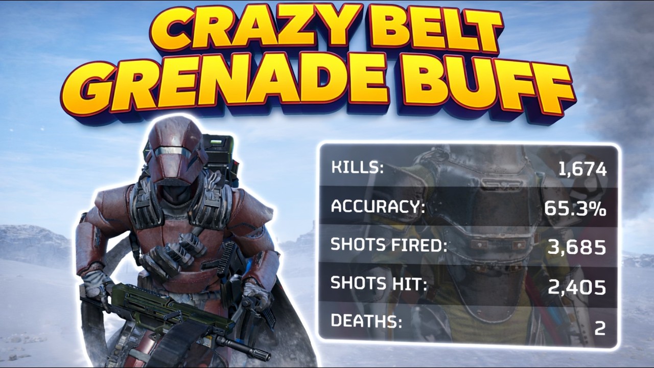 HUGE BELT GRENADE LAUNCHER BUFF! Helldivers 2