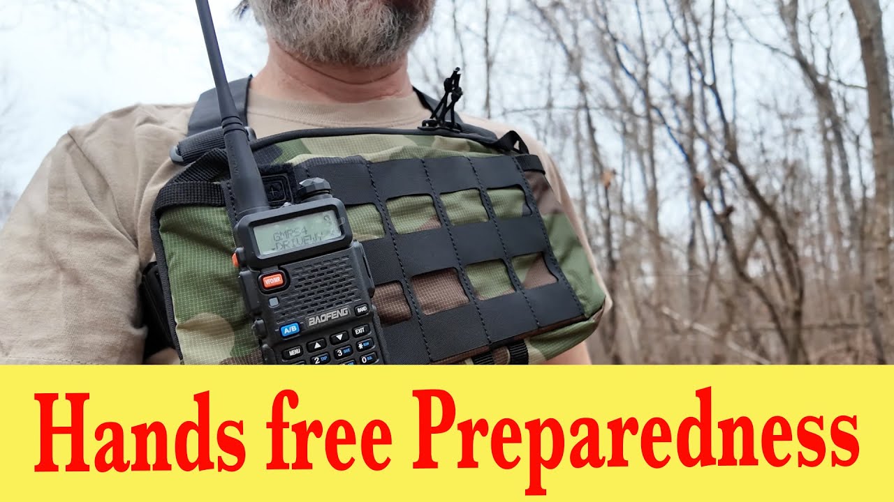 Gear Review: 5.11 Skyweight Survival M81 Chest Pack  for EDC,  Preppers,  & Homesteaders.