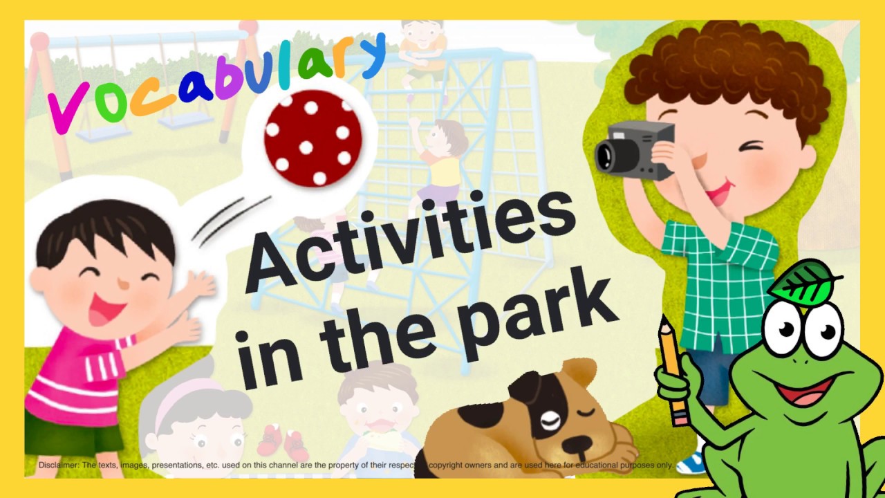 Vocabulary | Activities in the park | 1BU4