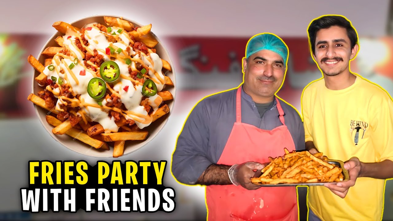 A Desi Man Making Ultimate Loaded Fries Feast 🍟🔥 | Best Fries in Fort Abbas, Chak 272/HR!