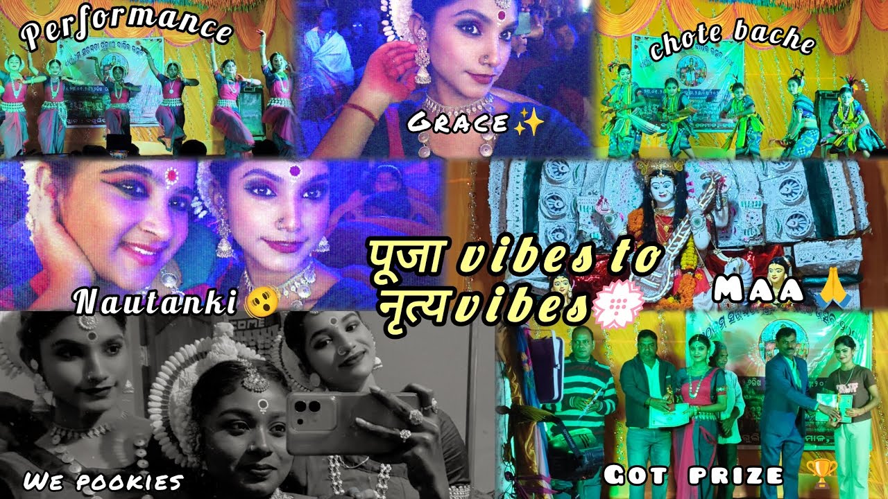 Blessings & Rhythm 🎶||Saraswati Puja Part-2
