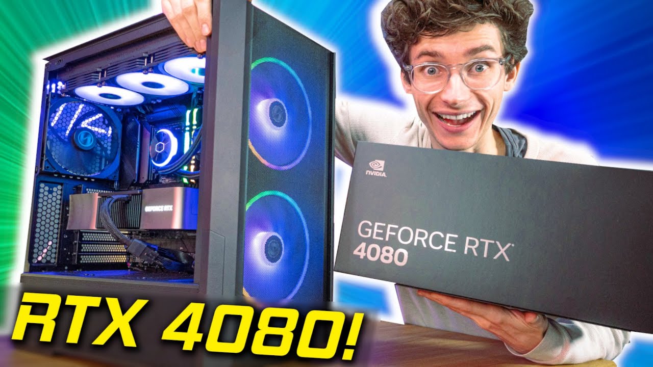 Лучший игровой ПК с RTX 4080! 🤗 i9 13900K, Lancool 216 с игровыми тестами