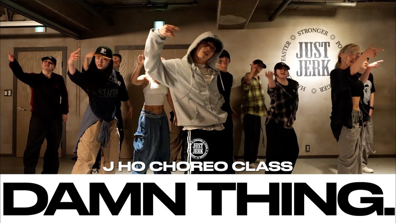J HO CHOREO CLASS | Damn Thing (Check Me) - Ebz the Artist | @justjerkacademy