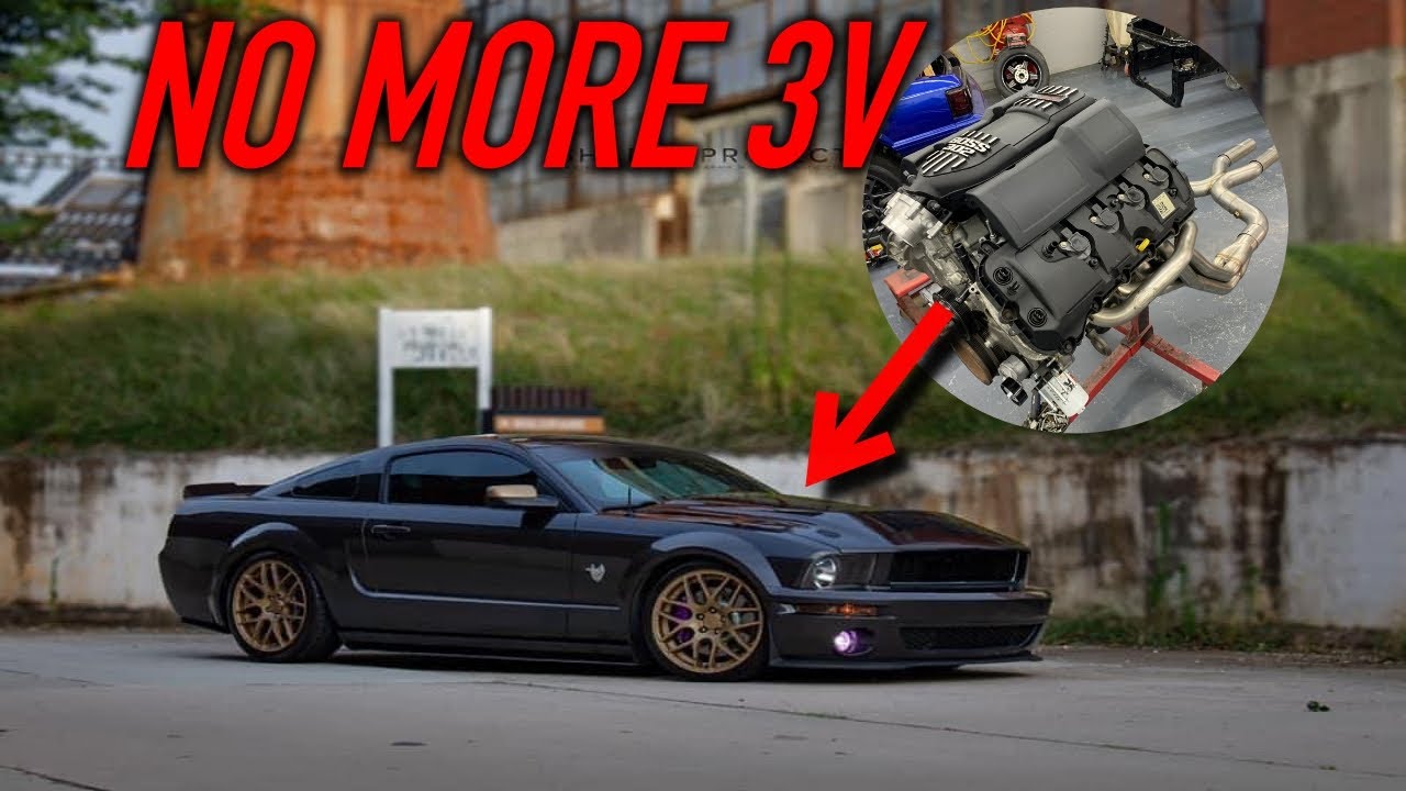 Как обменять койота на Ford Mustang GT PT 2005-2010 годов выпуска.