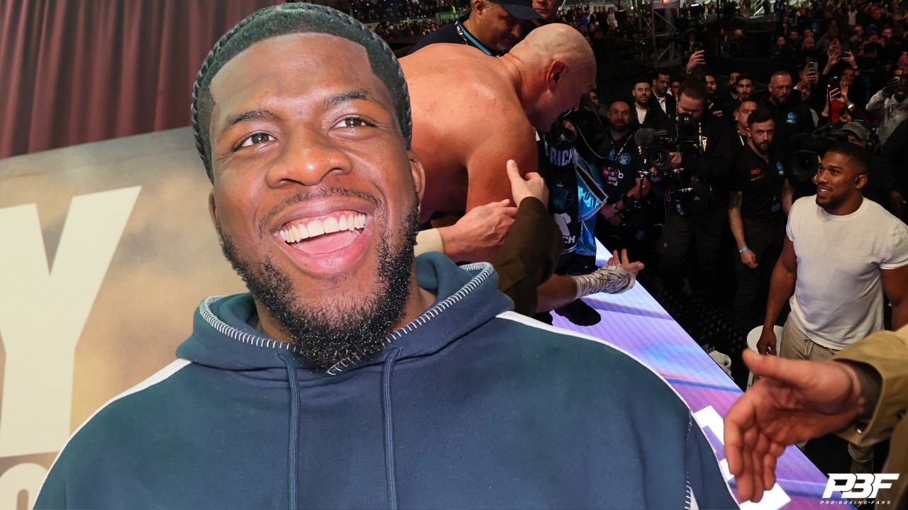 DAVID ADELEYE HONEST ON TYSON FURY CALLING OUT ANTHONY JOSHUA AFTER BEATING ARSLANBEK MAKHMUDOV