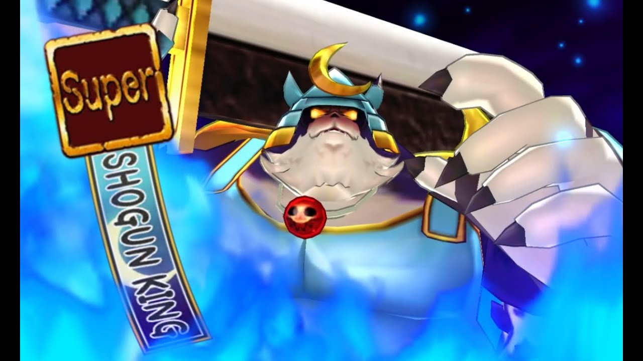 Yo-Kai Watch Blasters Master Mode (2.0) Super Shogun King fight