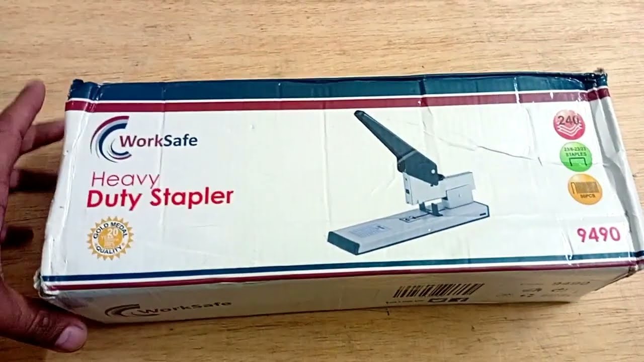Stapler Machine Heavy Duty (Max 240 pages staple capacity) metal body