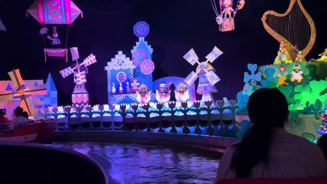 It's a Small World ride at Disneyland 2025 08 10