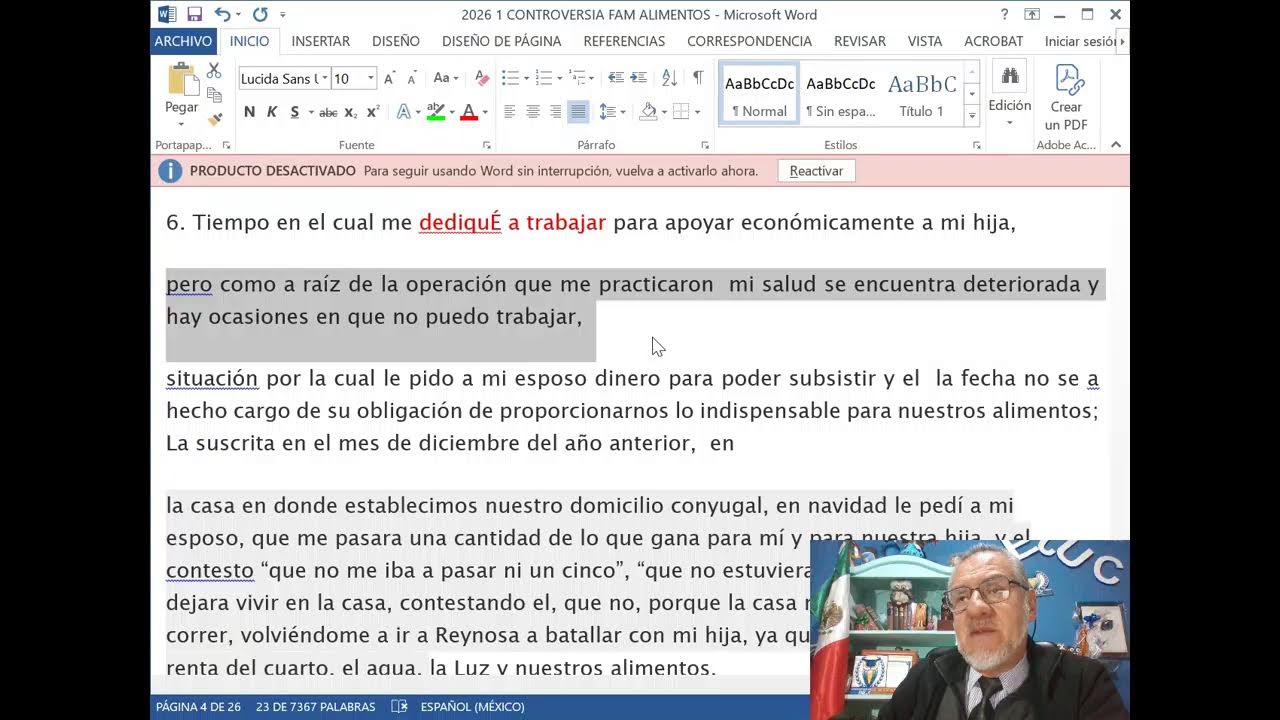 ELABORACIÓN DE DEMANDAS