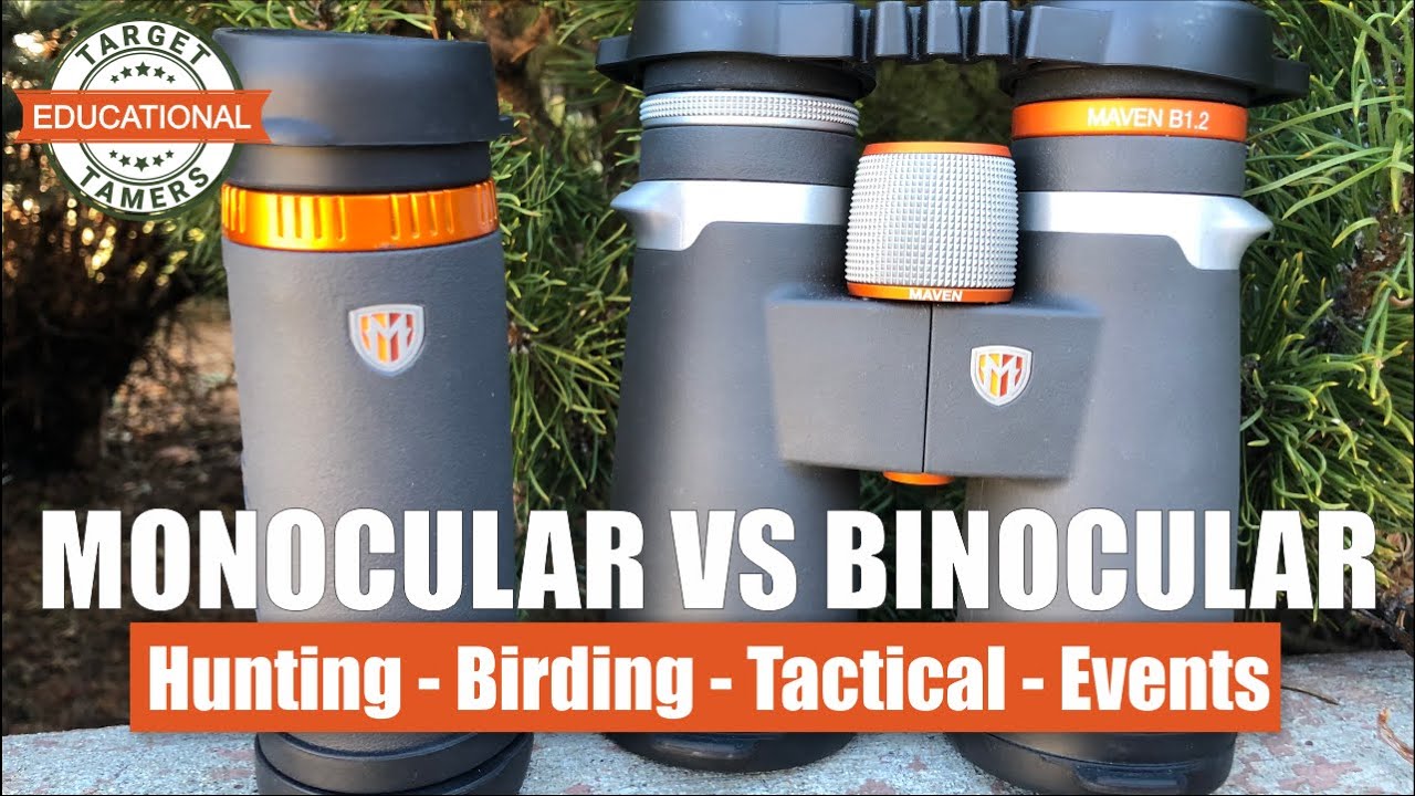 Monocular VS Binocular - Which is Best? We Compare for Hunting, Birding, Tactical Use & More!