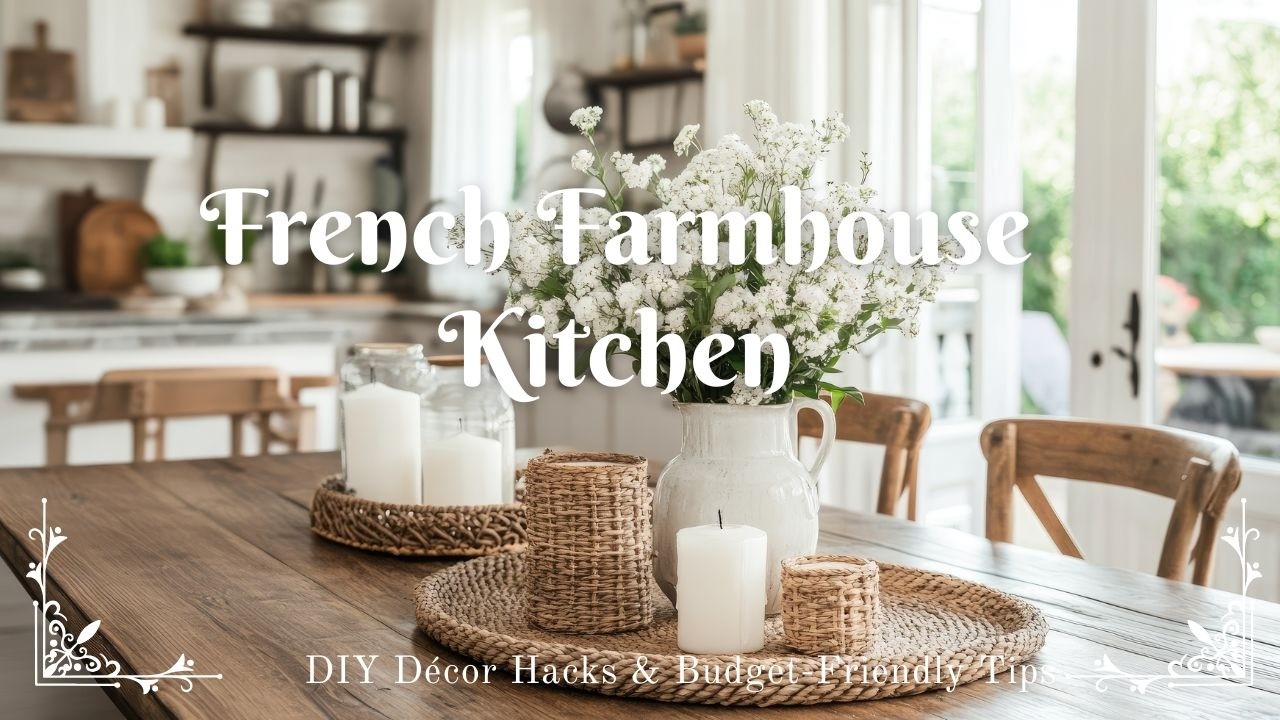 French Farmhouse Kitchen: DIY Décor Hacks & Budget-Friendly Tips