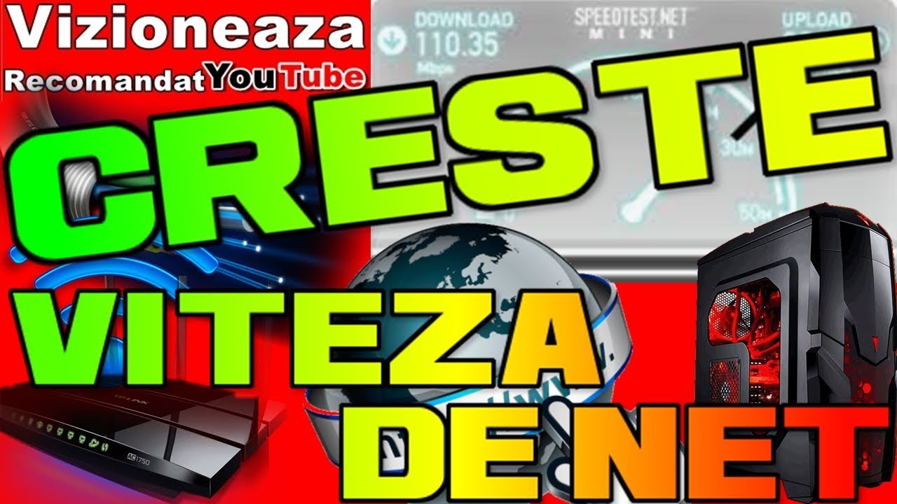Poti Creste Viteza de Internet cu 100% 2019