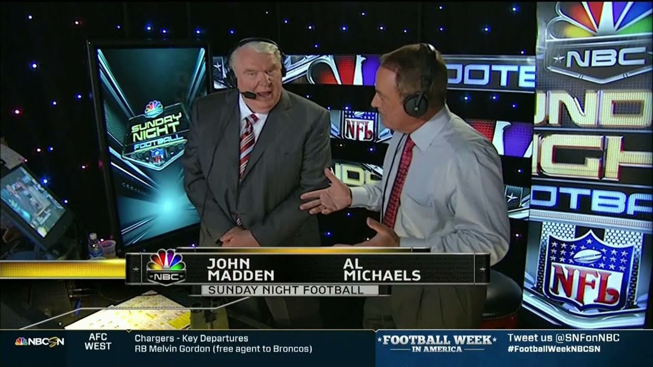 NBC Sunday Night Football Theme Montage Part 1- 2006-2009