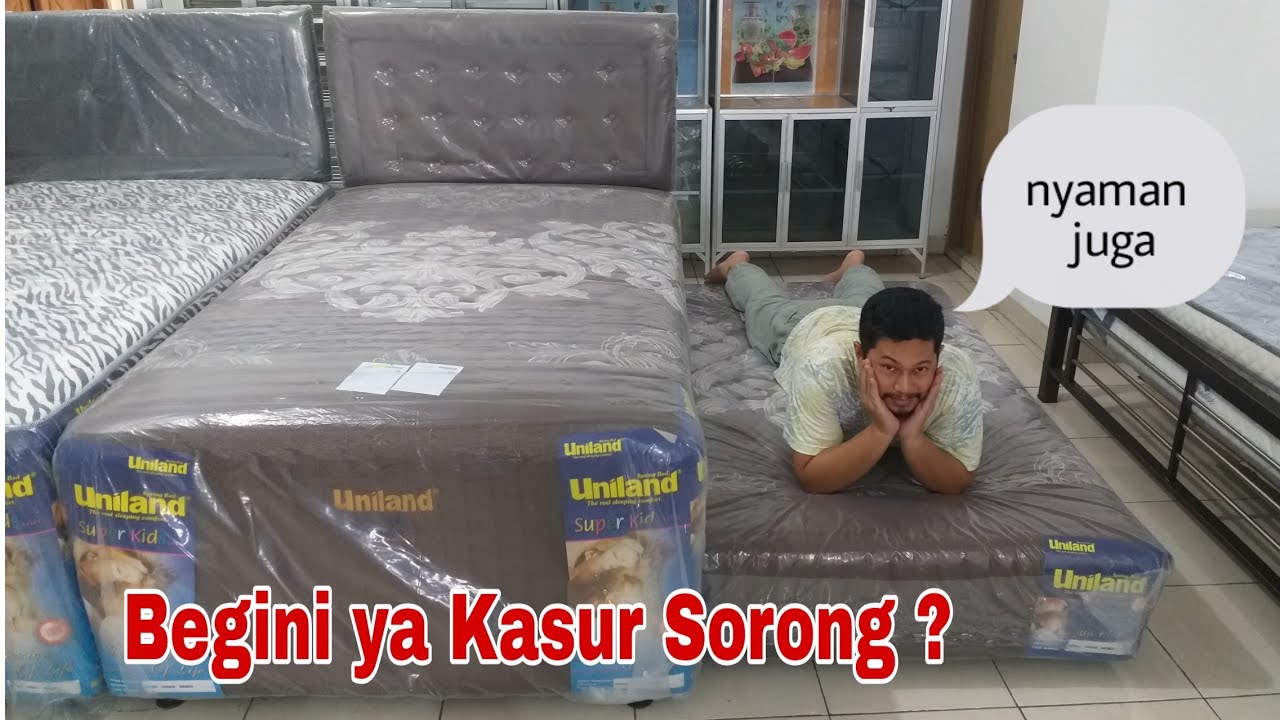 SPRING BED SORONG || SPRING BED 2 IN 1 UNILAND