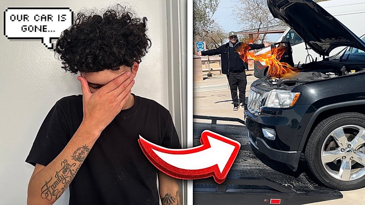 We went on a road trip to LA…. Didn’t go as planned “cant believe this happened”🤦‍♀️