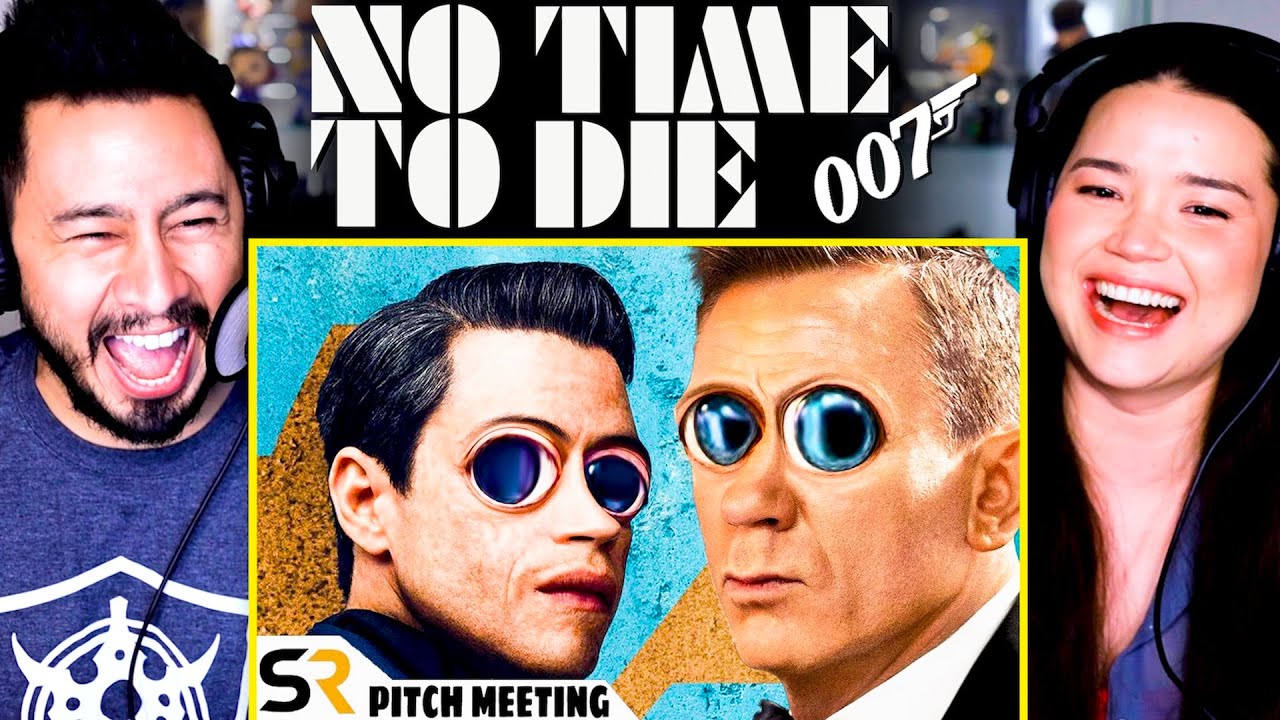 Pitch Meeting NO TIME TO DIE | Reaction | Ryan George Screen Rant | Jaby Koay & Achara Kirk